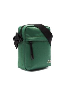 Borsa a Tracolla Lacoste Neocroc Verde per Donna