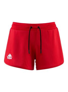 Short Kappa Anguy Rosso Donna