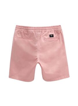 Bermudas Vans Relaxed Elastic Rosa per Uomo