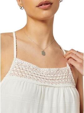 Vestito Superdry Vintage Lace Cami Bianco Donna