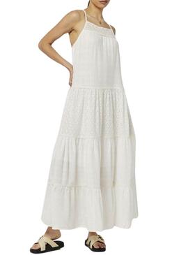 Vestito Superdry Vintage Lace Cami Bianco Donna