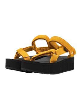 Sandalo Teva Flatform Universal Yellow Donna