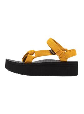 Sandalo Teva Flatform Universal Yellow Donna