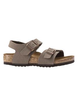 Sandali Birkenstock New York Marrone Bambino e Bambina