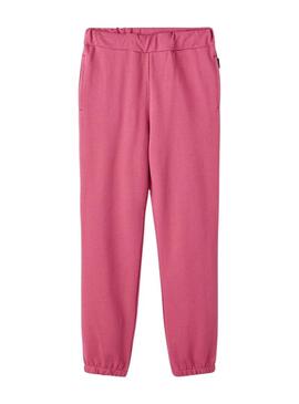 Pantaloni Tuta Sportiva Name It Liso Rosa per Bambina