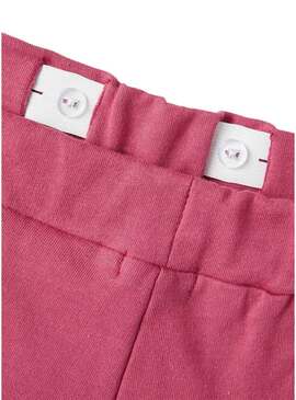 Pantaloni Tuta Sportiva Name It Liso Rosa per Bambina