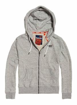 Felpe Superdry Orange Label Lite ZH Grey Man