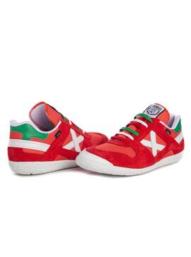 Sneaker Munich Goal 1551 Rosso per Uomo