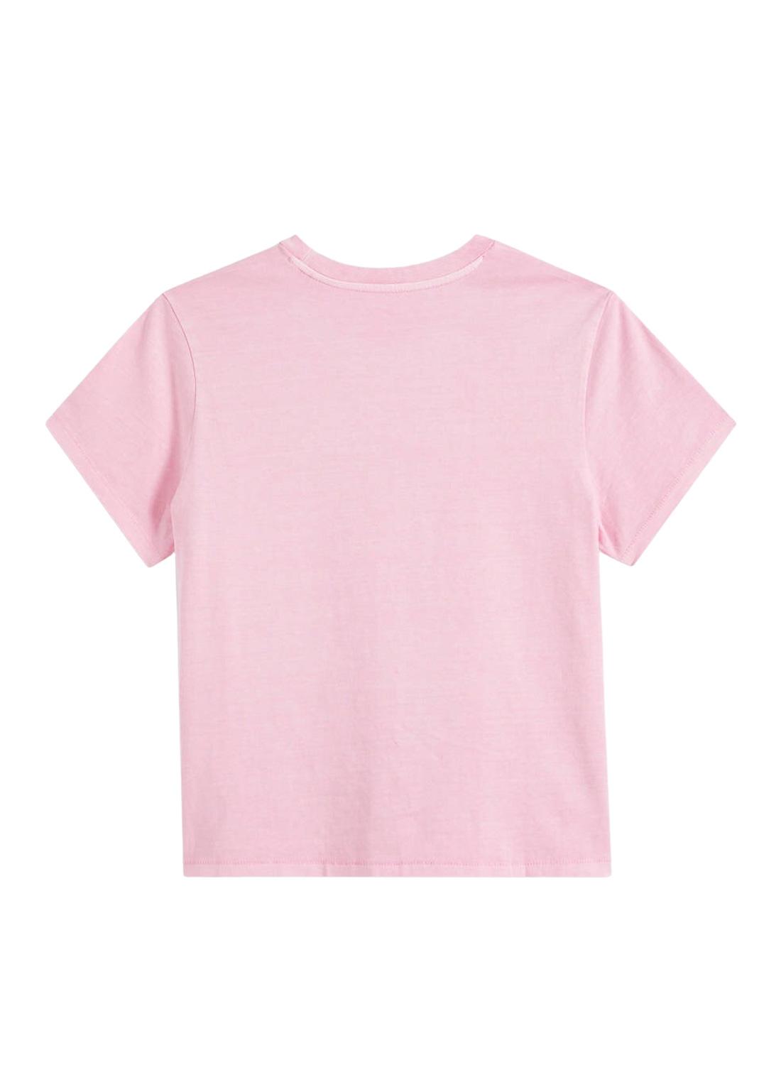 T-Shirt Levis Graphic Classic Rosa per Donna