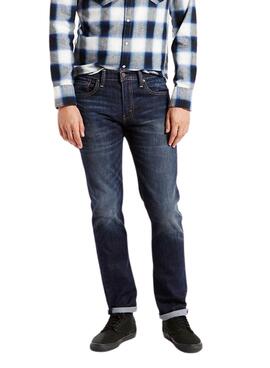 Jeans Levis 511 Slim Blu Oscuro Uomo