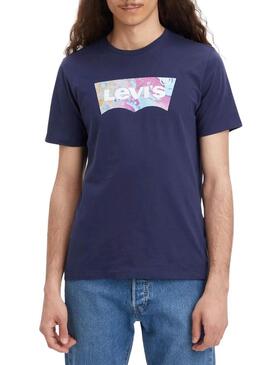 T-Shirt Levis Graphic Crewneck Marina Uomo