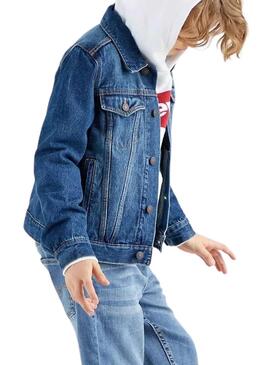 Giubbotto Denim Levis per Bambino