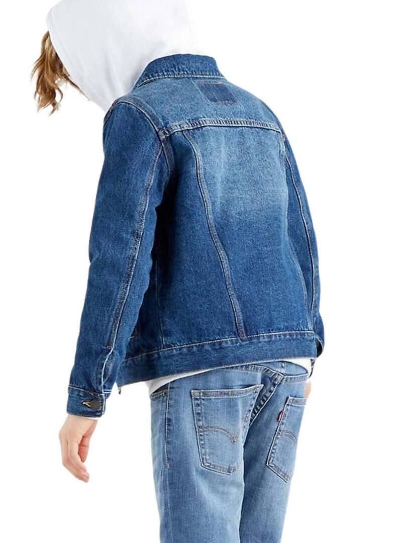 Giubbotto Denim Levis per Bambino