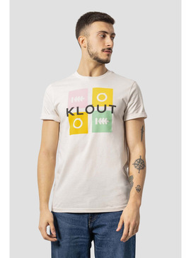 T-Shirt Klout Puzzle beige