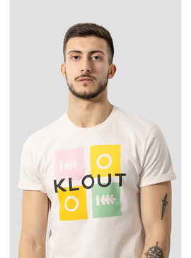 T-Shirt Klout Puzzle beige