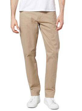 Pantaloni Docker Alpha Original Beige Uomo