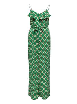 Jumpsuit Only Lea Strap Verde per Donna