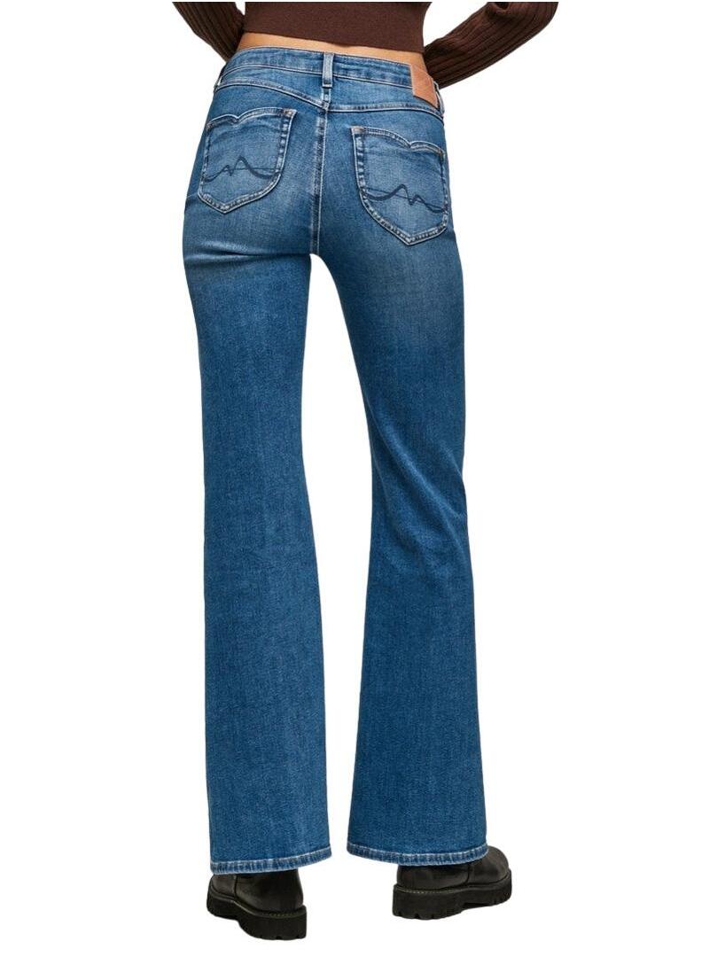 Jeans Pepe Jeans Willa Blu per Donna