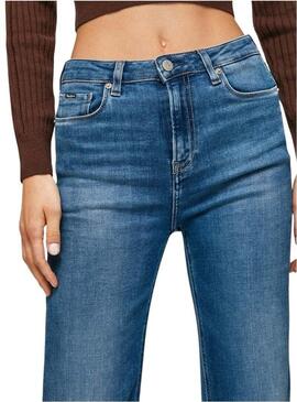 Jeans Pepe Jeans Willa Blu per Donna