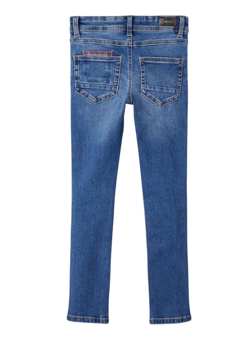 Jeans Name It Theo X-Slim Fit Blu Bambino