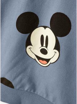 Felpa Name It Mickey Blu per Bambino