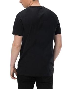 T-Shirt EL Pulpo Black Cloud Dancer Nero Uomo