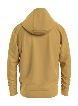 Felpa Tommy Jeans Entry Athletics Camel Uomo