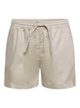 Short Only Pema - Riga Life Beige per Donna