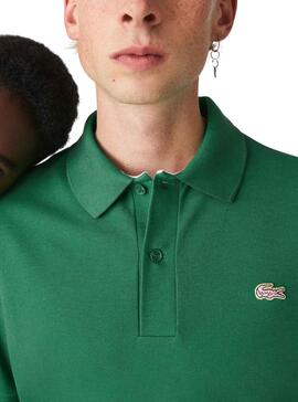 Polo Lacoste Live Relaxed Fit Verde Donna Y Uomo