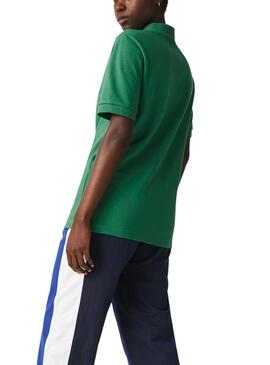 Polo Lacoste Live Relaxed Fit Verde Donna Y Uomo
