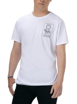 T-Shirt El Pulpo Marshmallow Bianco PARa Uomo