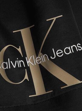 Vestito Calvin Klein Monogram Nero Per Donna