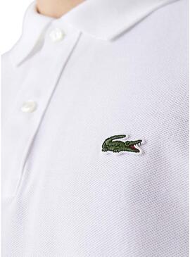 Polo Lacoste Basico White Men