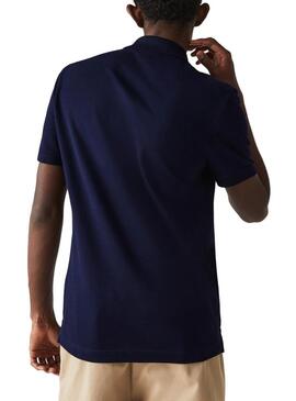 Polo Lacoste Basico Blu Navy Uomo