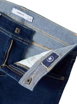 Jeans Name It Slim Fit Scuro per Bambino