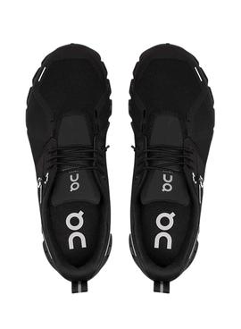 Sneaker On Running Cloud 5 Waterproof Nero