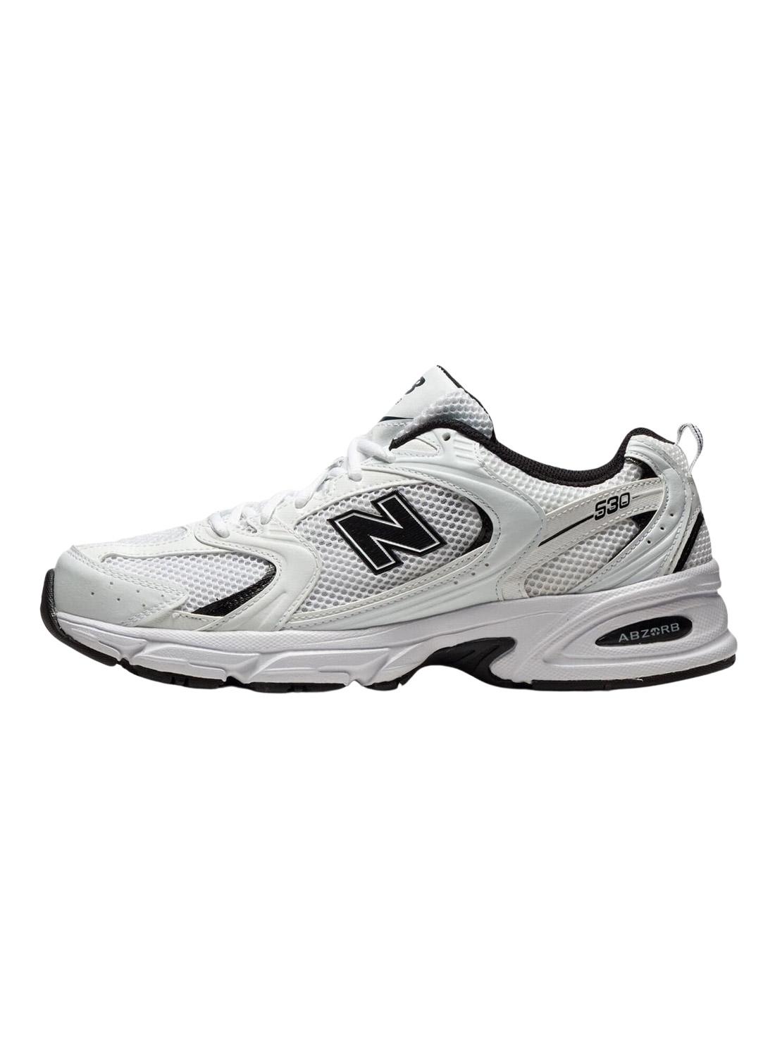 Sneakers New Balance 530 Bianco e Nero
