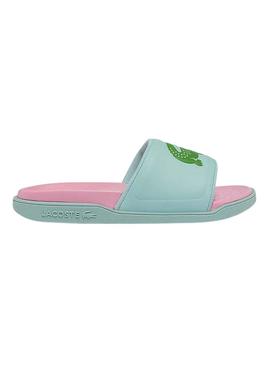 Flip Flops Lacoste Dualiste Turchese e Rosa Donna