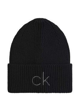 Cappello Calvin Klein Essential Beanie Nero Donna