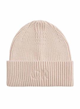 Cappello Calvin Klein Essential Beanie Rosa Donna