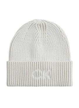 Cappello  Calvin Klein Essential Beanie Bianco Donna