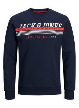 Felpa Jack & Jones Marina Iron per Uomo