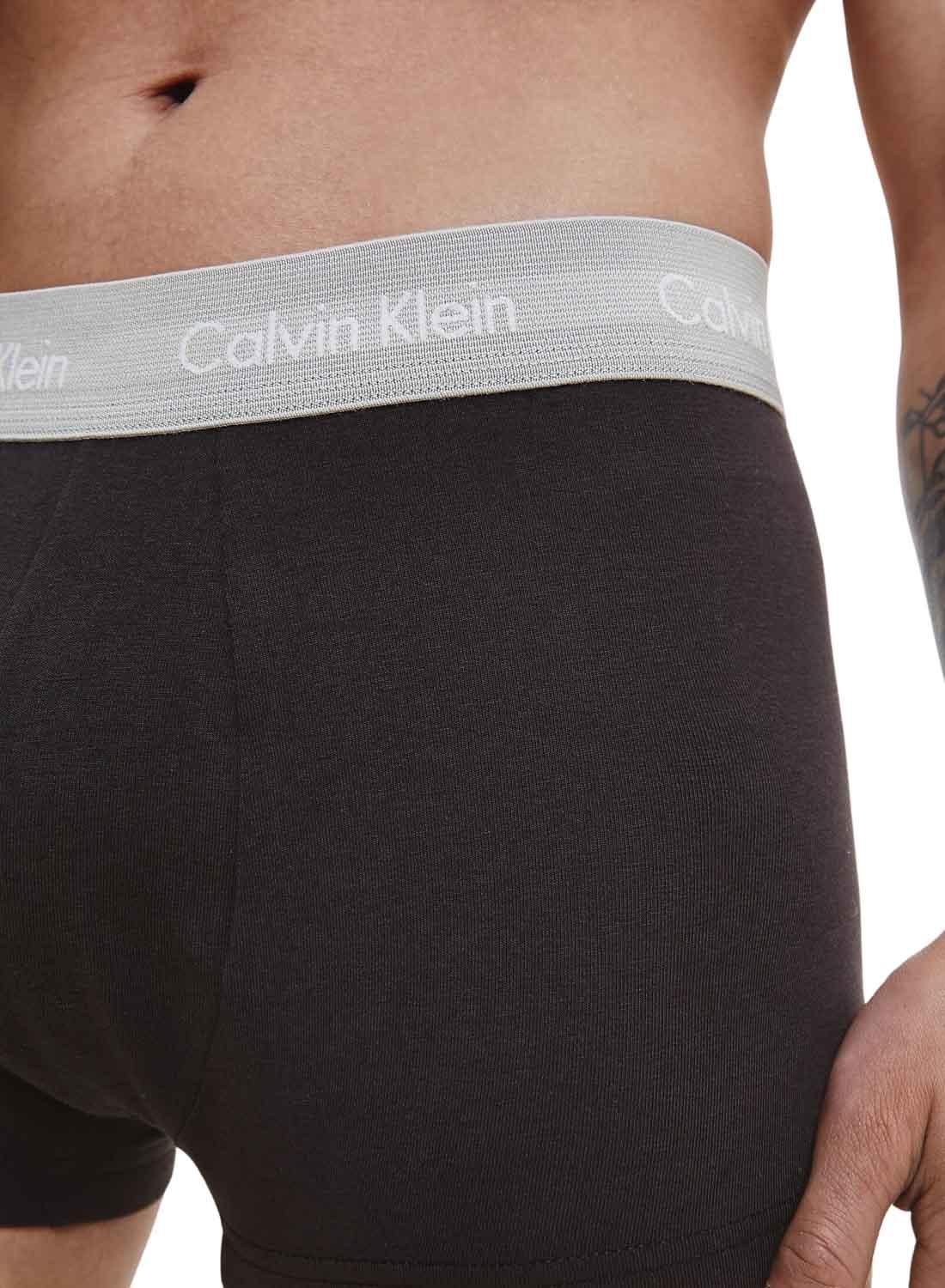 Pack Mutande Calvin Klein Bozza Bassa Neros