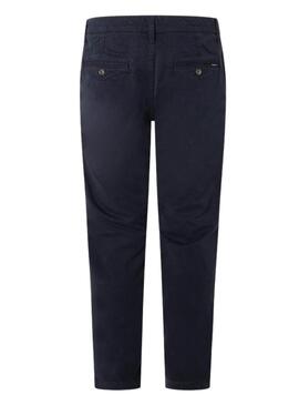 Pantaloni Pepe Jeans Charly Blu Navy per Uomo