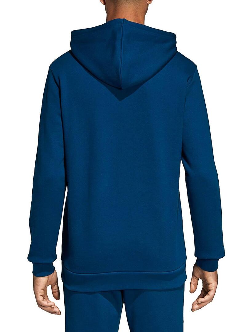 Felpe Adidas Trefoil Hoodie Blue Leyend Man