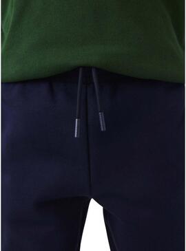 Pantaloni Lacoste Jogger Basic Blu per Uomo