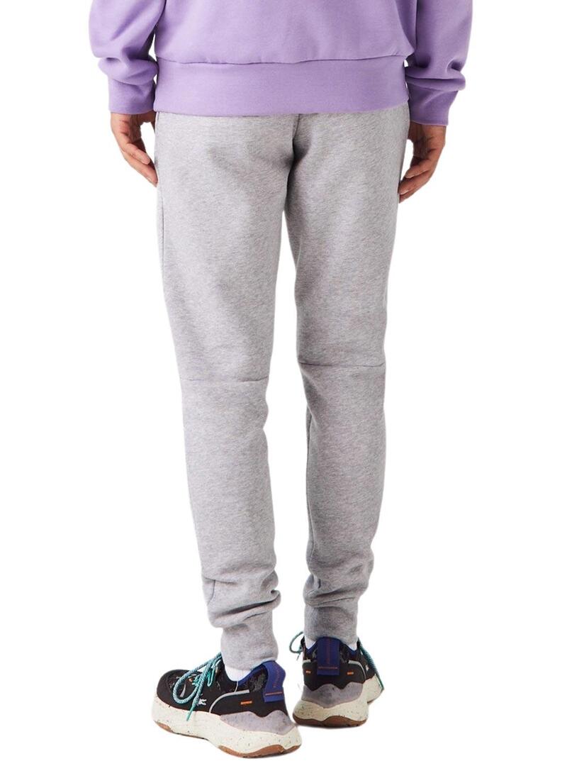 Pantaloni Lacoste Jogger Grigio per Uomo