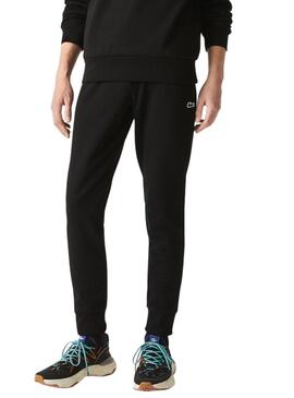 Pantaloni di Tuta sportiva Lacoste Basic Nero Uomo