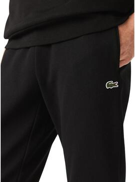 Pantaloni di Tuta sportiva Lacoste Basic Nero Uomo