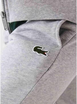 Tuta Sportiva Lacoste Hooded Grigio per Uomo